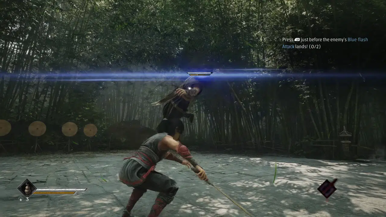 Soul dodging Zuo Shang's blue flash attack